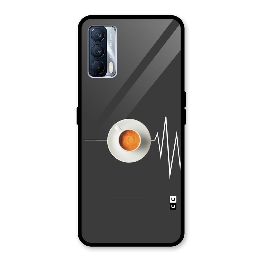 After Coffee Glass Back Case for Realme X7