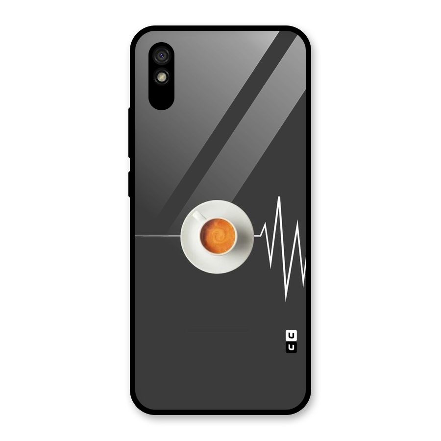 After Coffee Glass Back Case for Redmi 9i