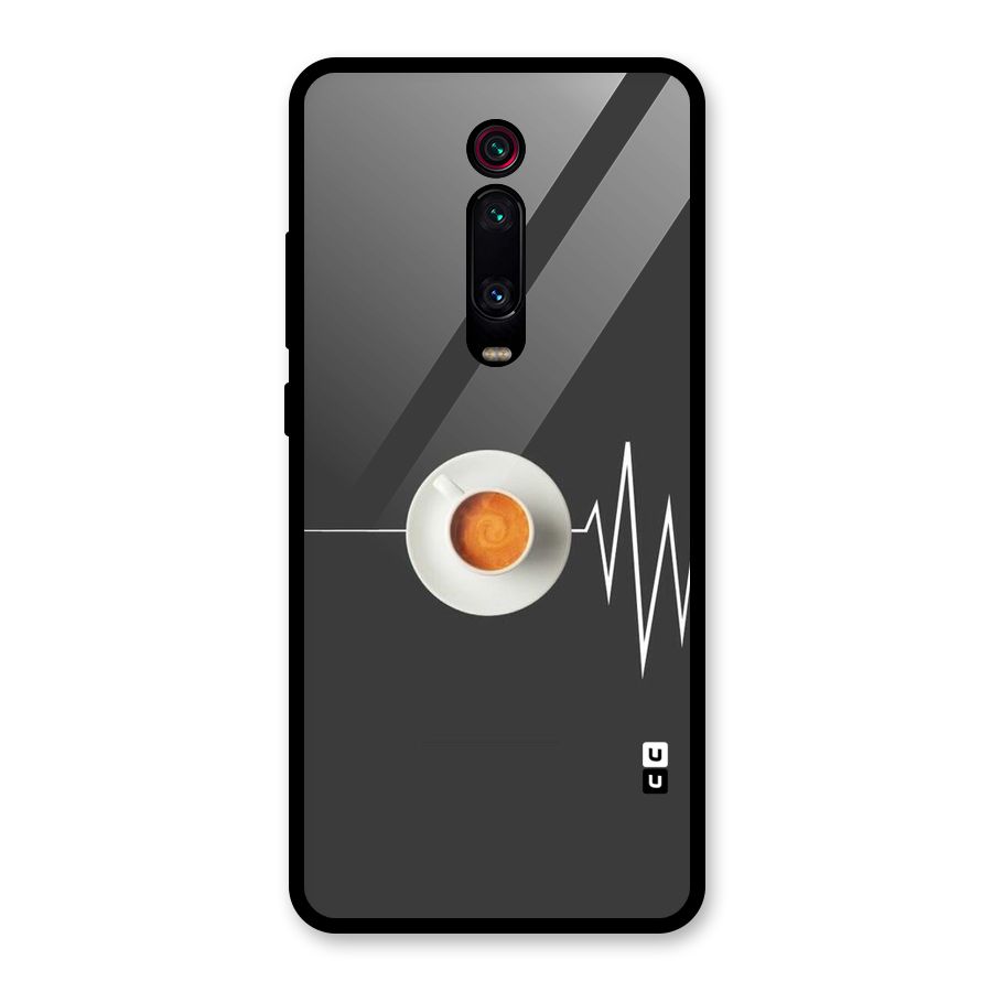 After Coffee Glass Back Case for Redmi K20 Pro