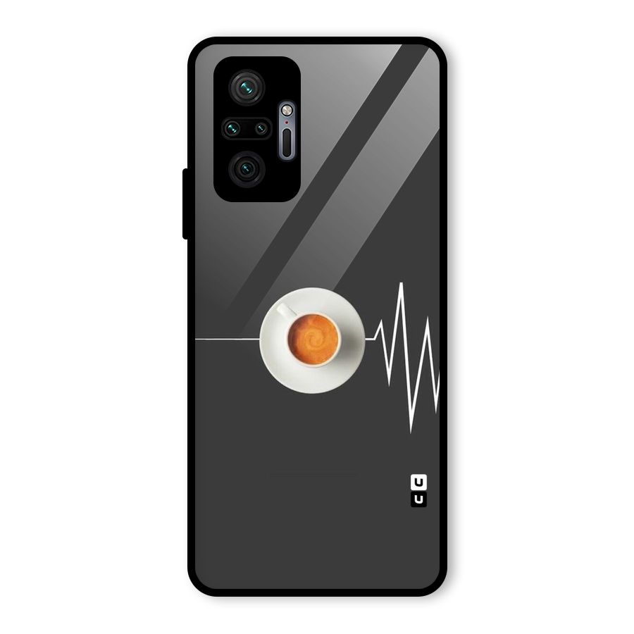 After Coffee Glass Back Case for Redmi Note 10 Pro Max