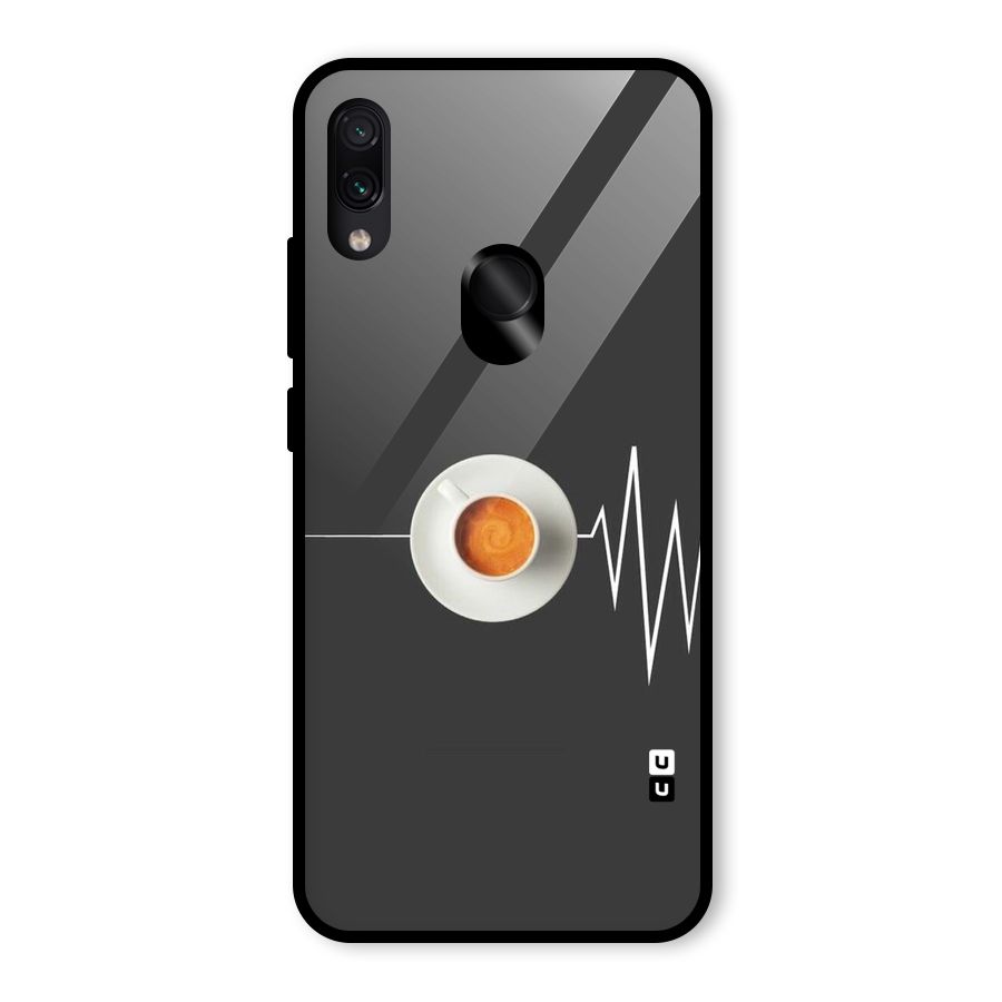 After Coffee Glass Back Case for Redmi Note 7S