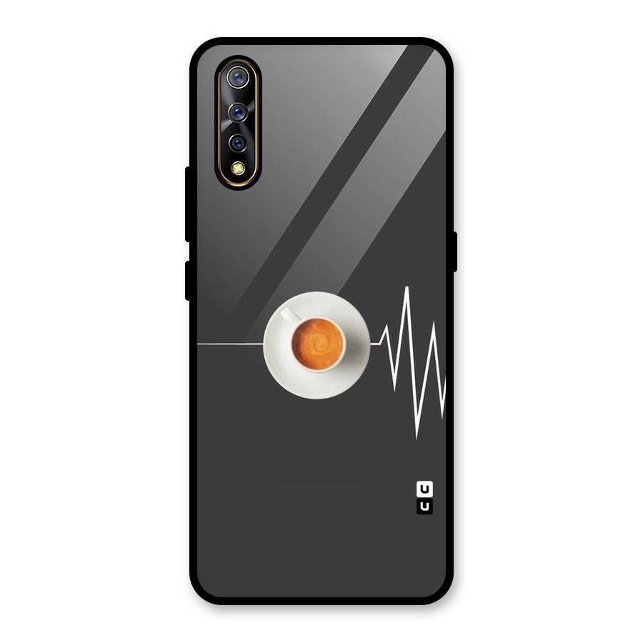 After Coffee Glass Back Case for Vivo S1