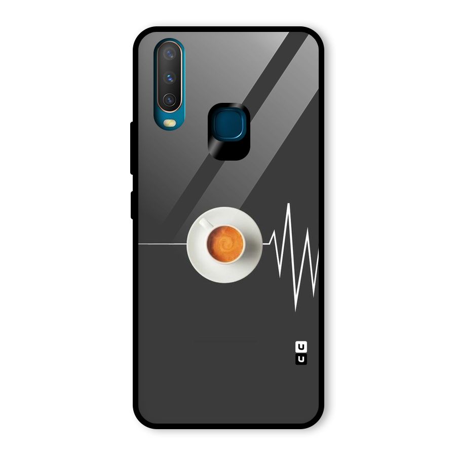 After Coffee Glass Back Case for Vivo U10