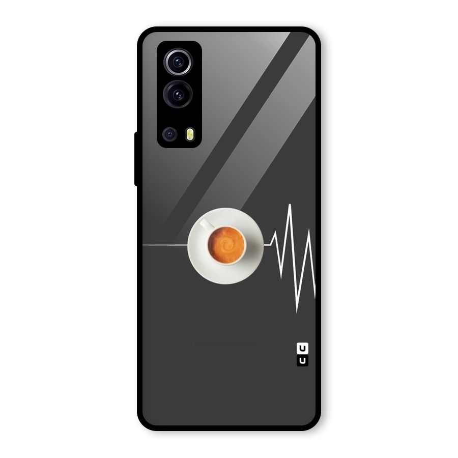 After Coffee Glass Back Case for Vivo iQOO Z3