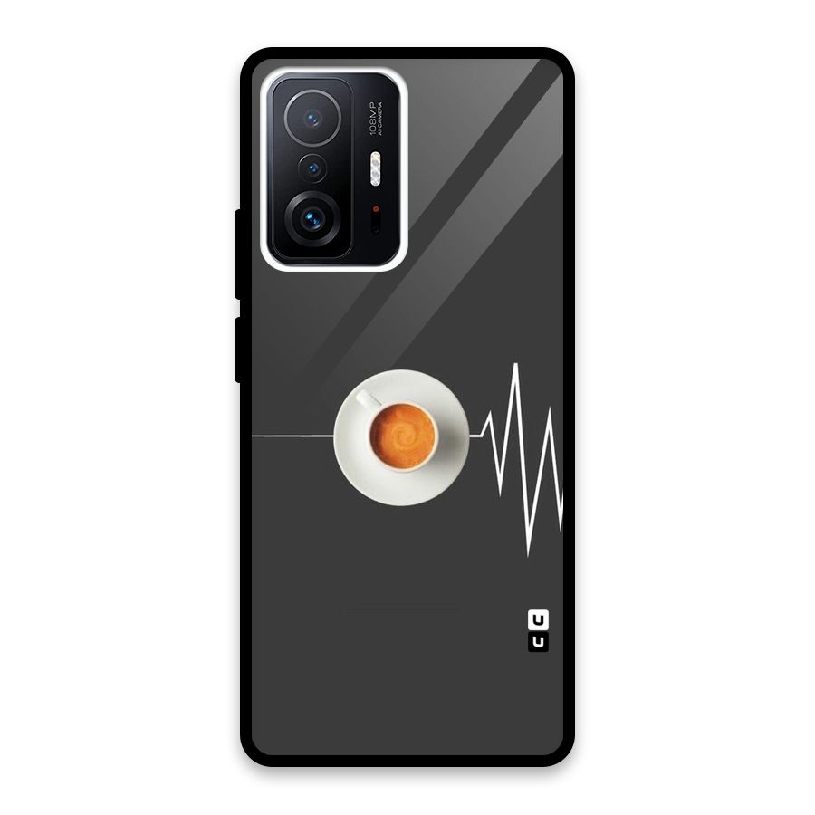After Coffee Glass Back Case for Xiaomi 11T Pro