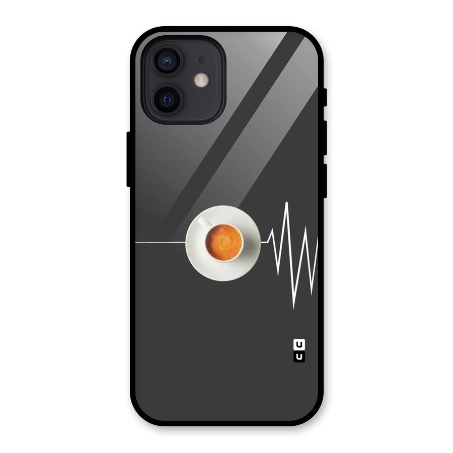 After Coffee Glass Back Case for iPhone 12
