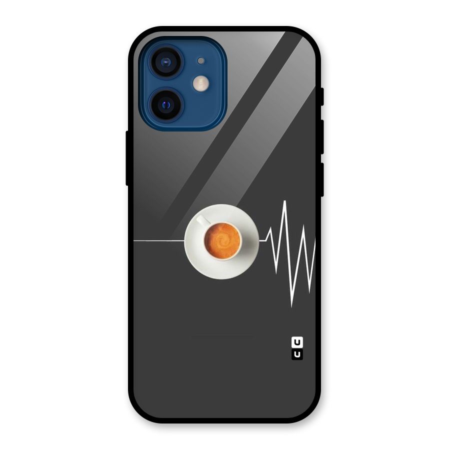 After Coffee Glass Back Case for iPhone 12 Mini