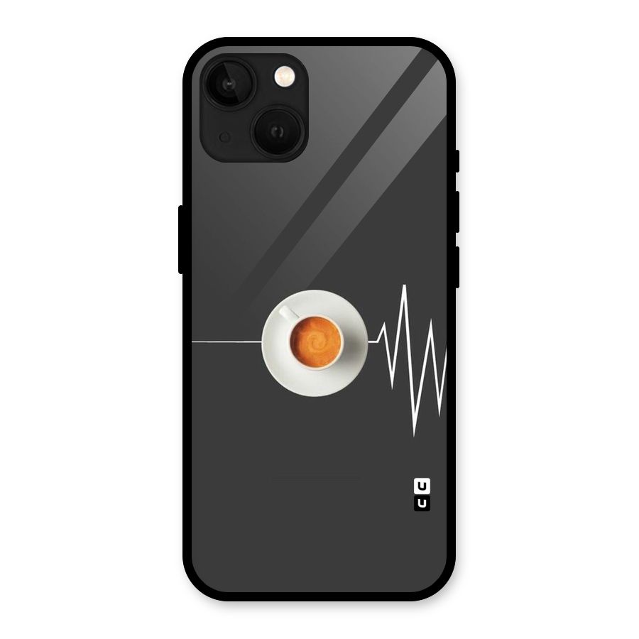 After Coffee Glass Back Case for iPhone 13