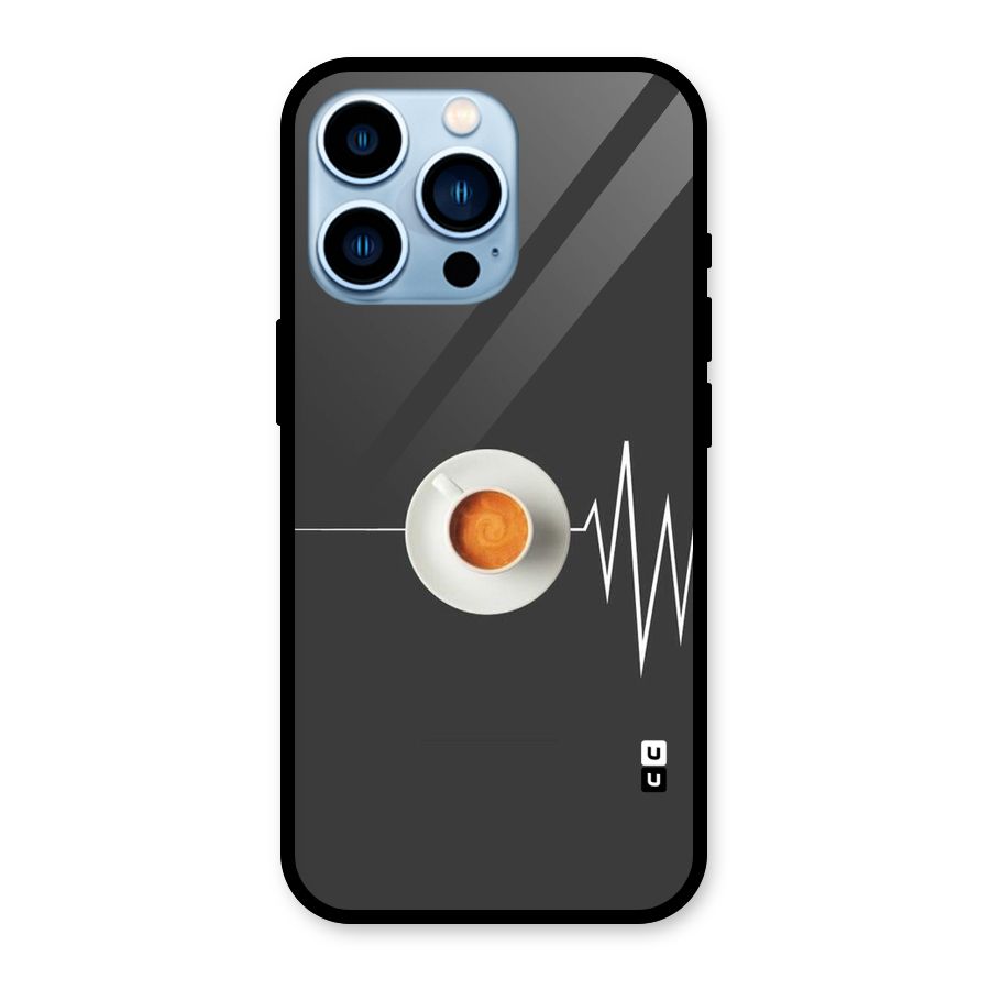 After Coffee Glass Back Case for iPhone 13 Pro