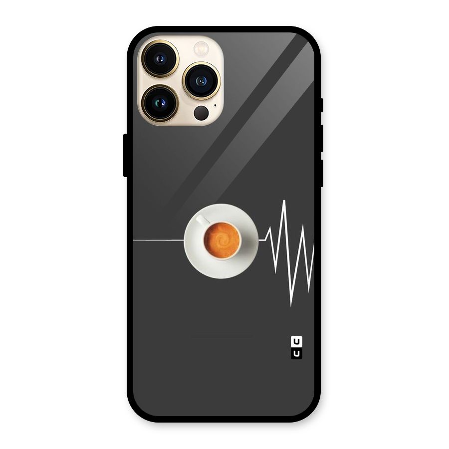After Coffee Glass Back Case for iPhone 13 Pro Max