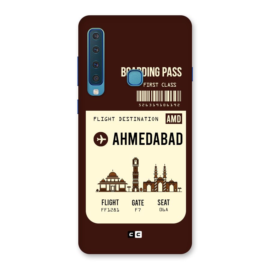Ahmedabad Boarding Pass Back Case for Galaxy A9 (2018)