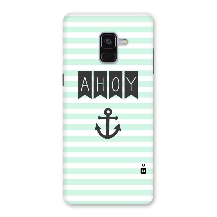 Ahoy Sailor Back Case for Galaxy A8 Plus