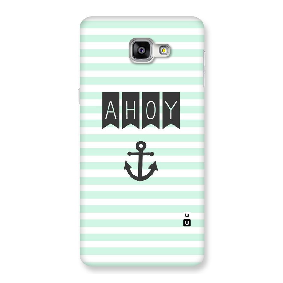 Ahoy Sailor Back Case for Galaxy A9