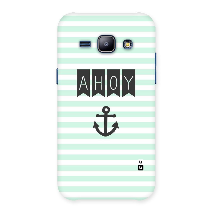 Ahoy Sailor Back Case for Galaxy J1