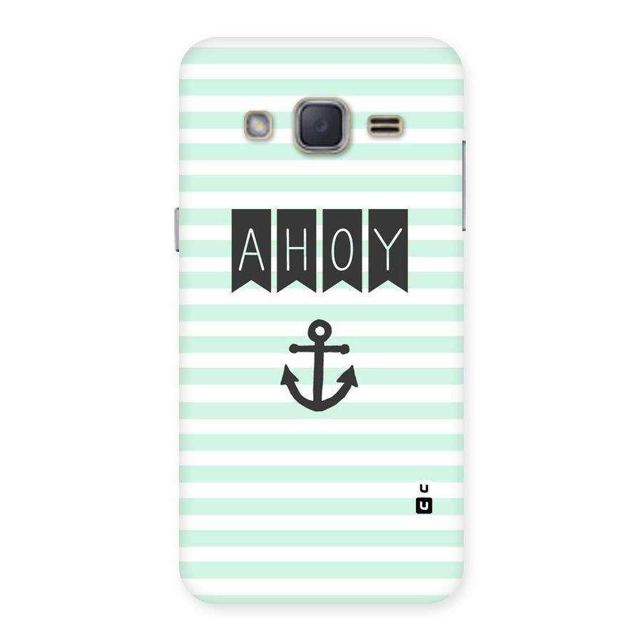 Ahoy Sailor Back Case for Galaxy J2