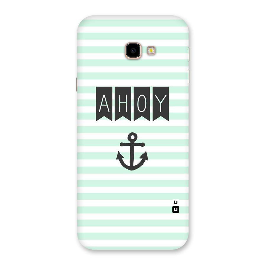 Ahoy Sailor Back Case for Galaxy J4 Plus