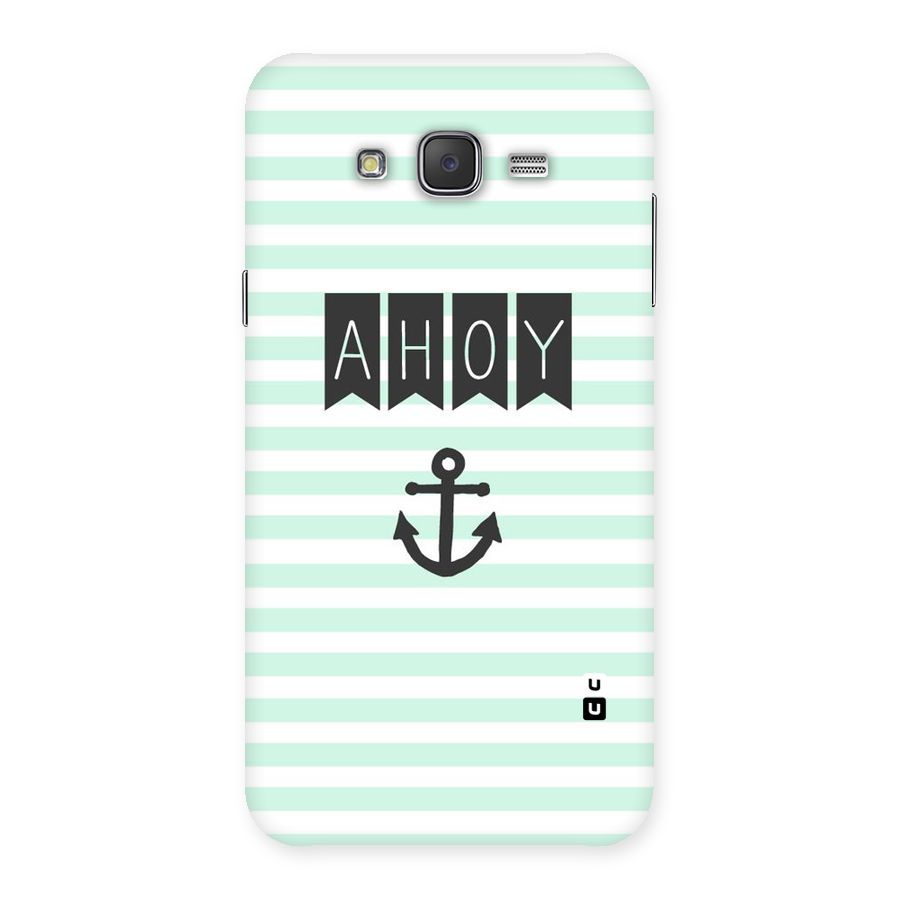 Ahoy Sailor Back Case for Galaxy J7