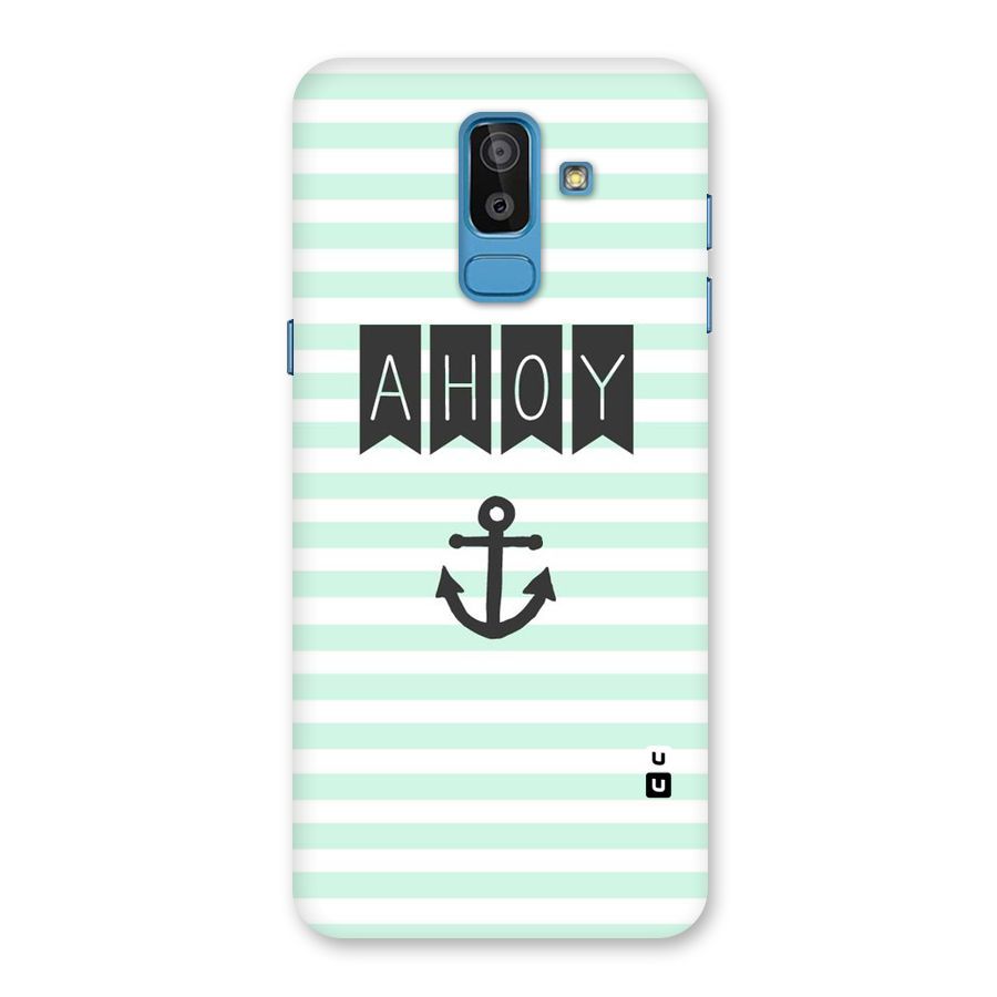 Ahoy Sailor Back Case for Galaxy J8