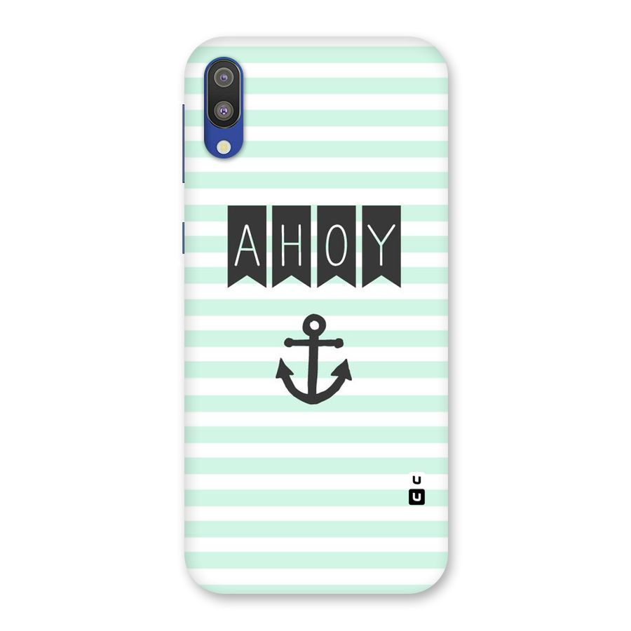 Ahoy Sailor Back Case for Galaxy M10