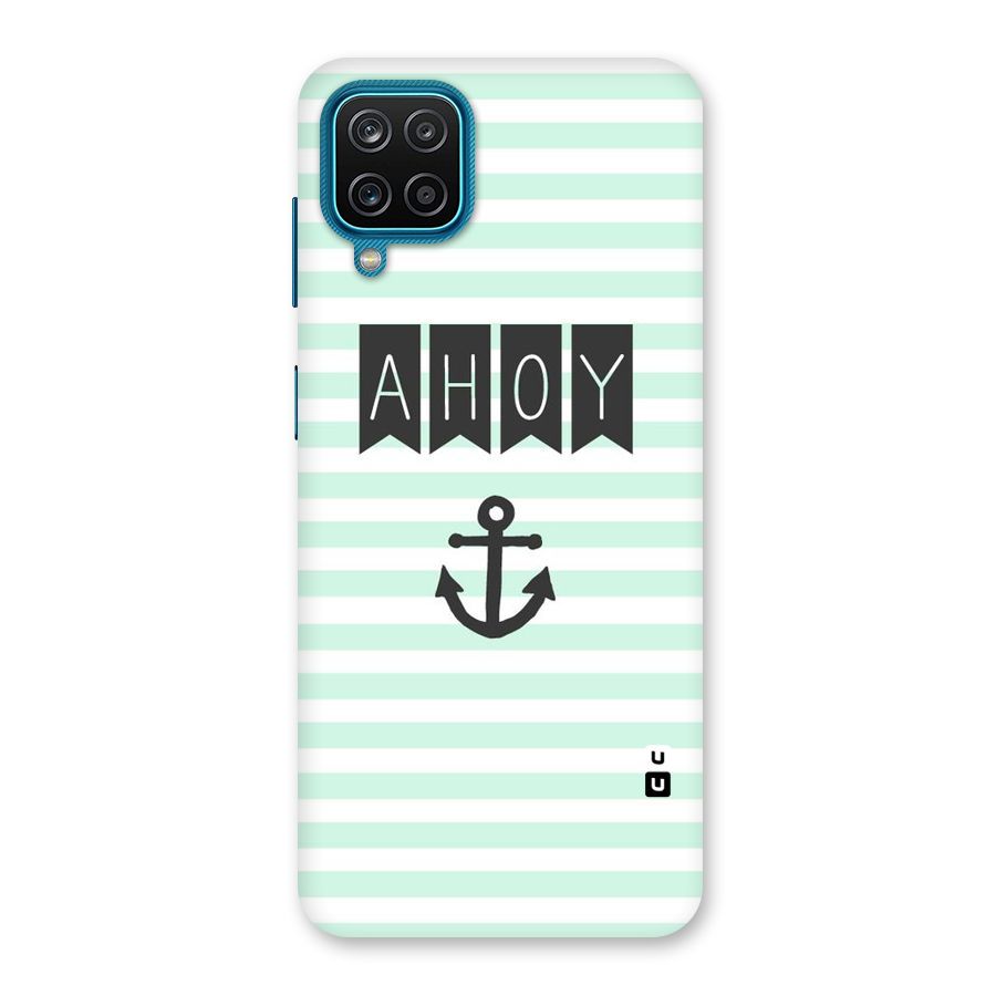 Ahoy Sailor Back Case for Galaxy M12