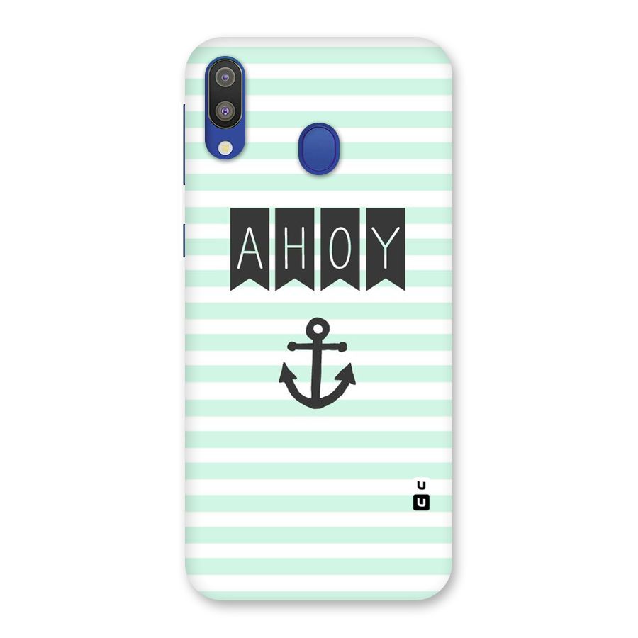 Ahoy Sailor Back Case for Galaxy M20