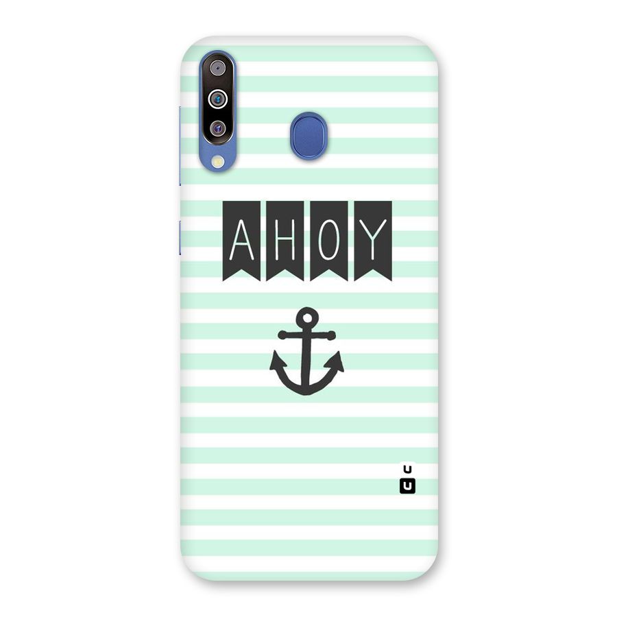 Ahoy Sailor Back Case for Galaxy M30