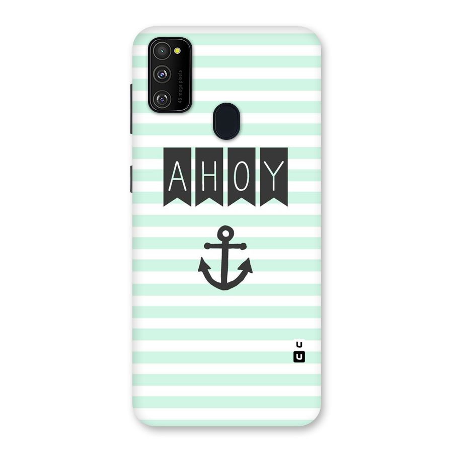 Ahoy Sailor Back Case for Galaxy M30s