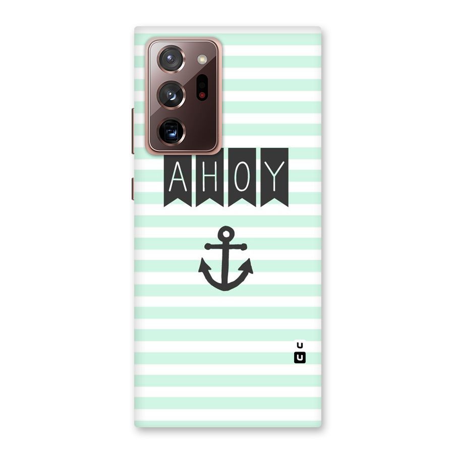 Ahoy Sailor Back Case for Galaxy Note 20 Ultra