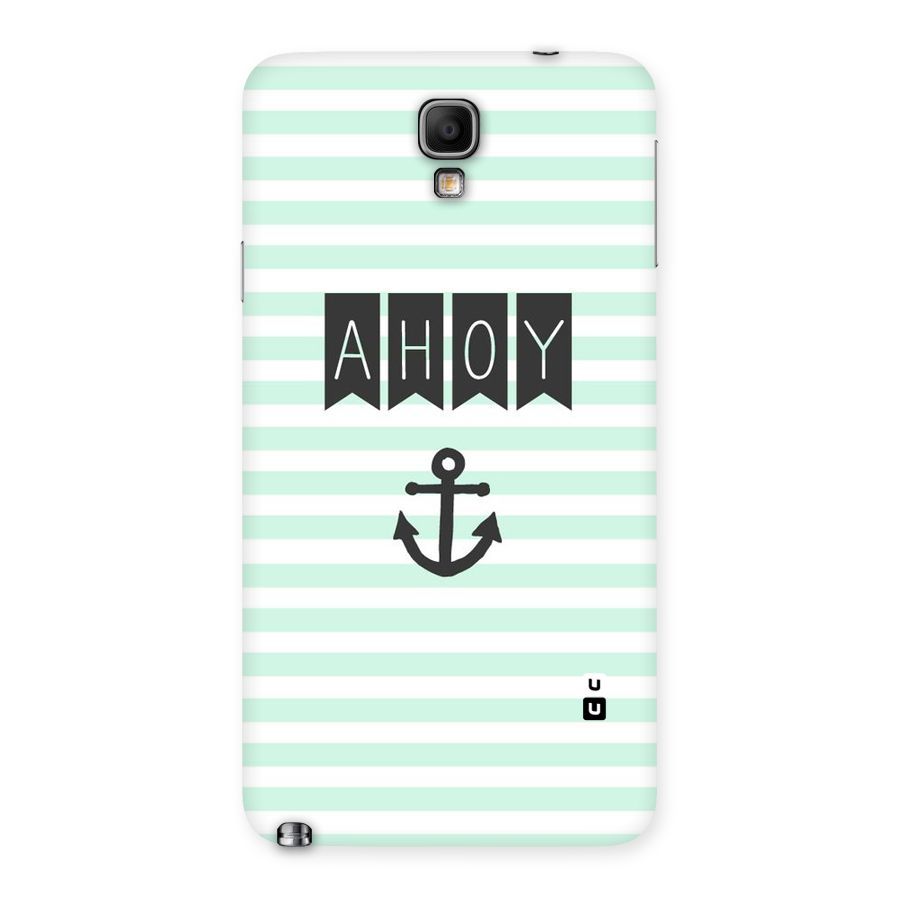Ahoy Sailor Back Case for Galaxy Note 3 Neo
