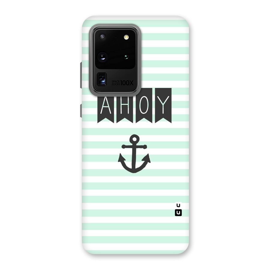 Ahoy Sailor Back Case for Galaxy S20 Ultra