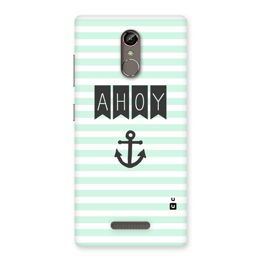 Ahoy Sailor Back Case for Gionee S6s