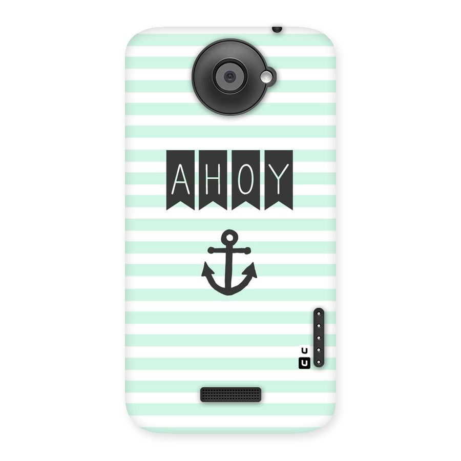Ahoy Sailor Back Case for HTC One X