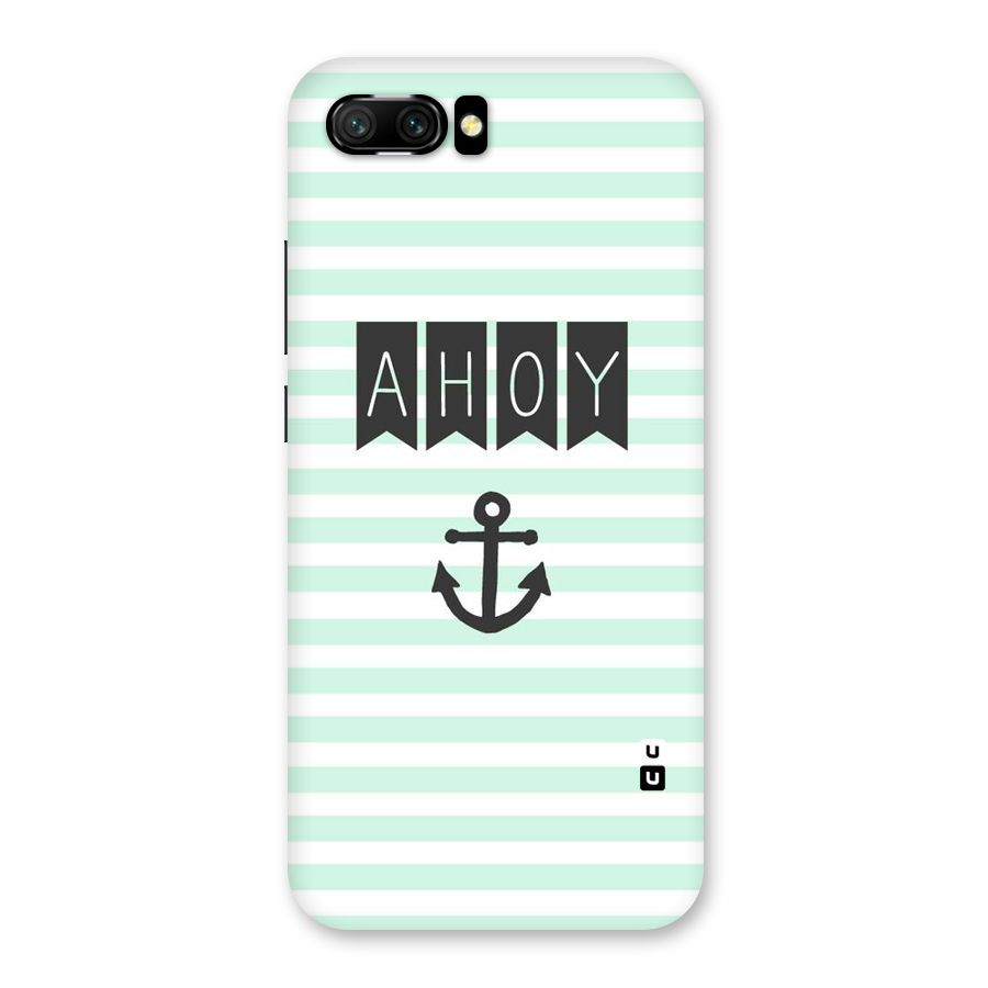 Ahoy Sailor Back Case for Honor 10