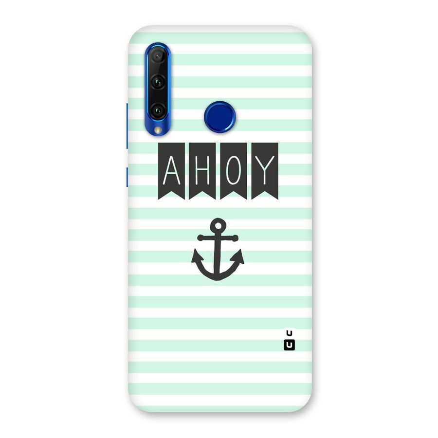 Ahoy Sailor Back Case for Honor 20i