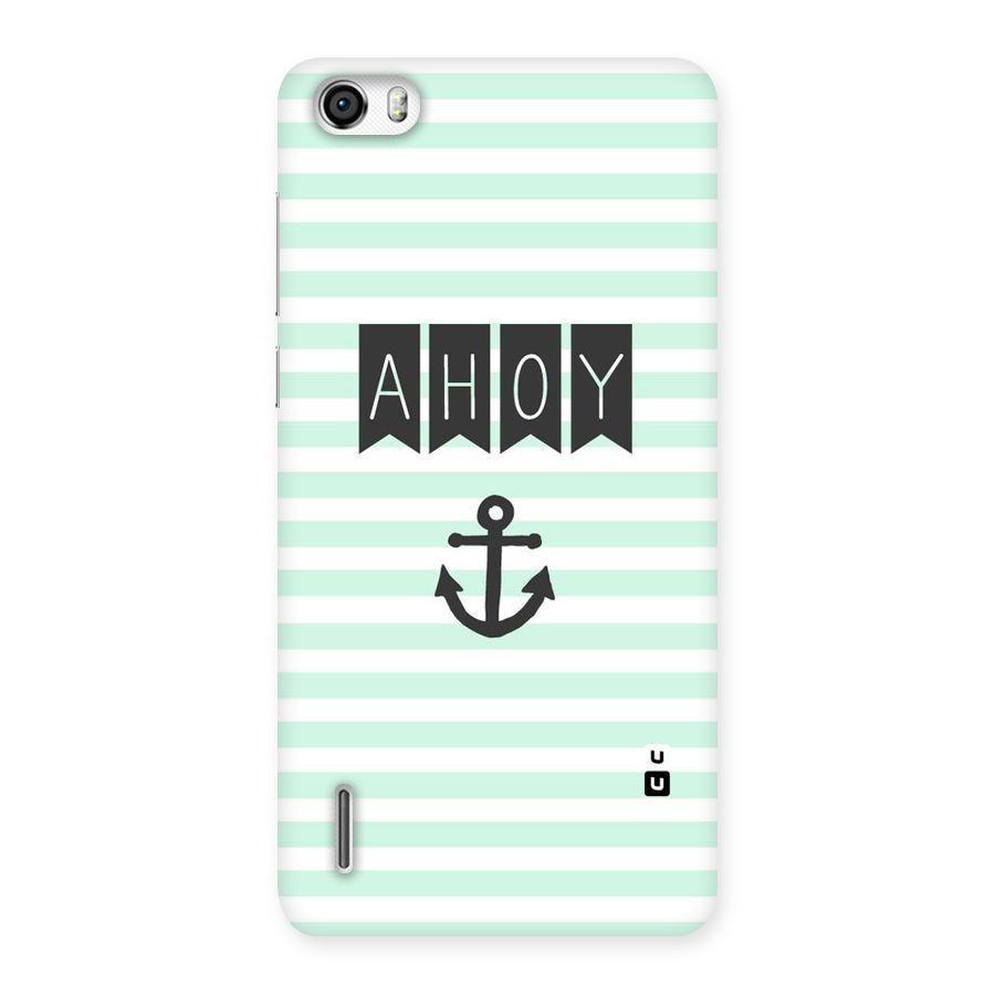 Ahoy Sailor Back Case for Honor 6