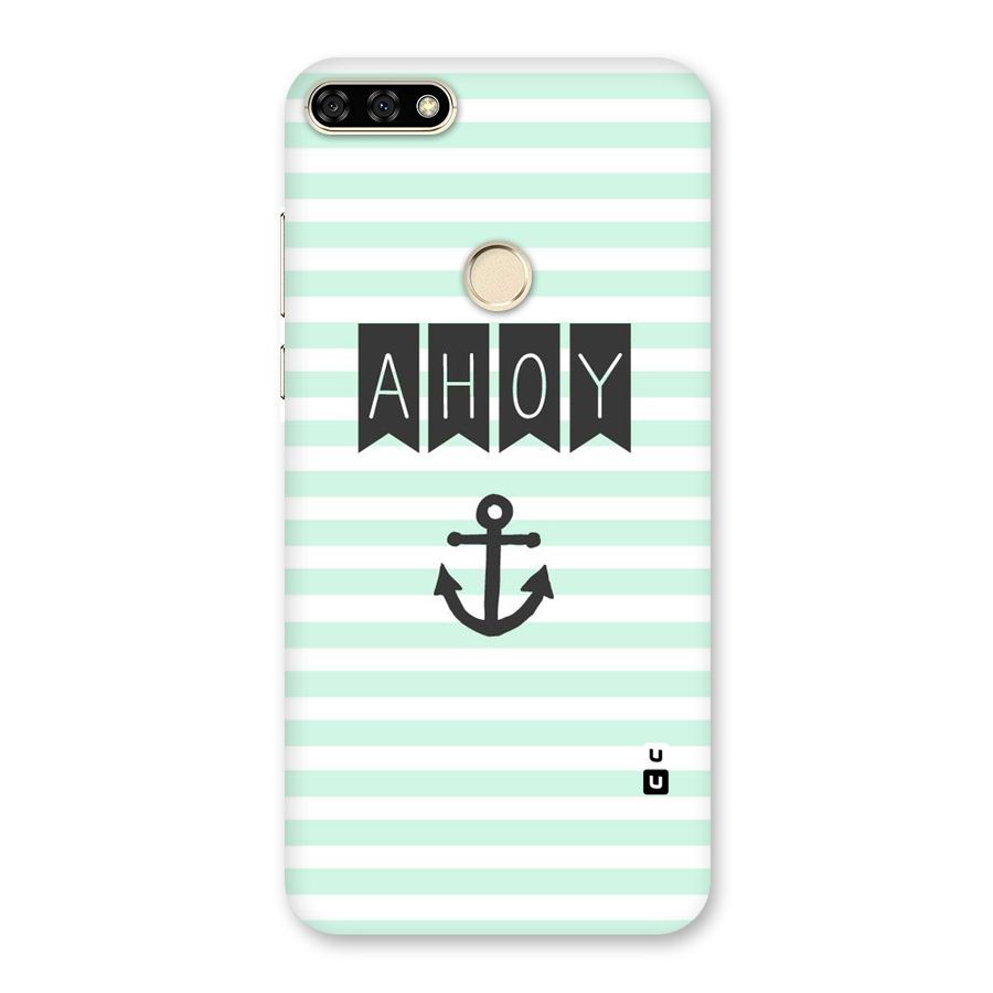 Ahoy Sailor Back Case for Honor 7A