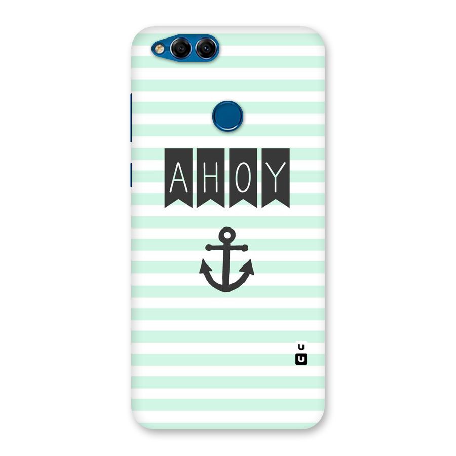 Ahoy Sailor Back Case for Honor 7X