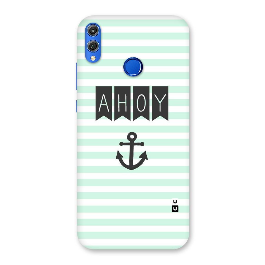 Ahoy Sailor Back Case for Honor 8X