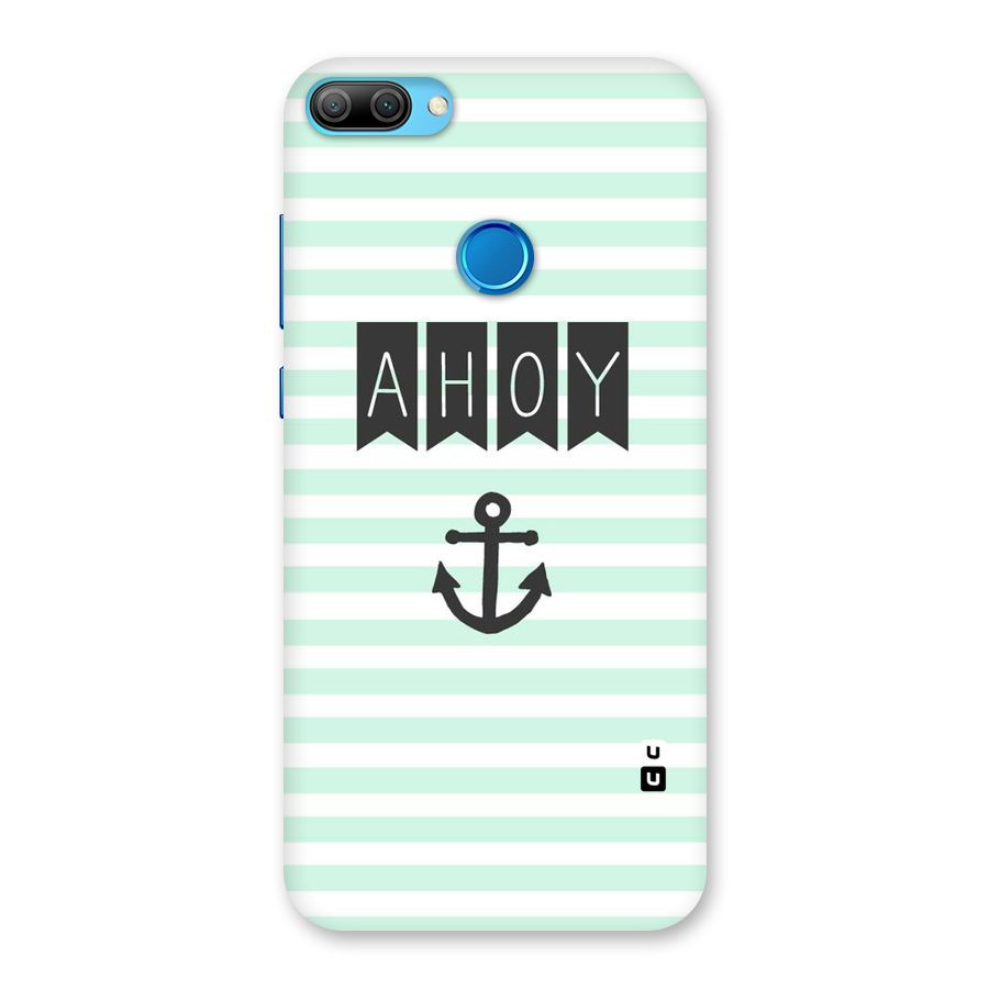 Ahoy Sailor Back Case for Honor 9N