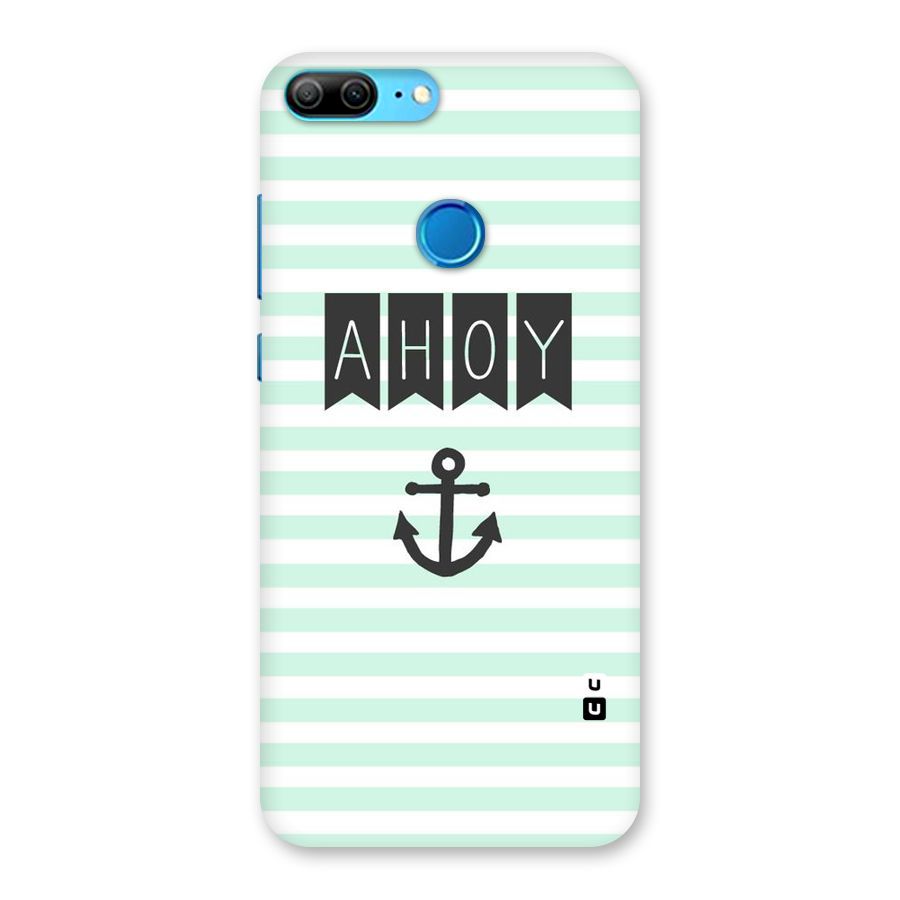 Ahoy Sailor Back Case for Honor 9 Lite