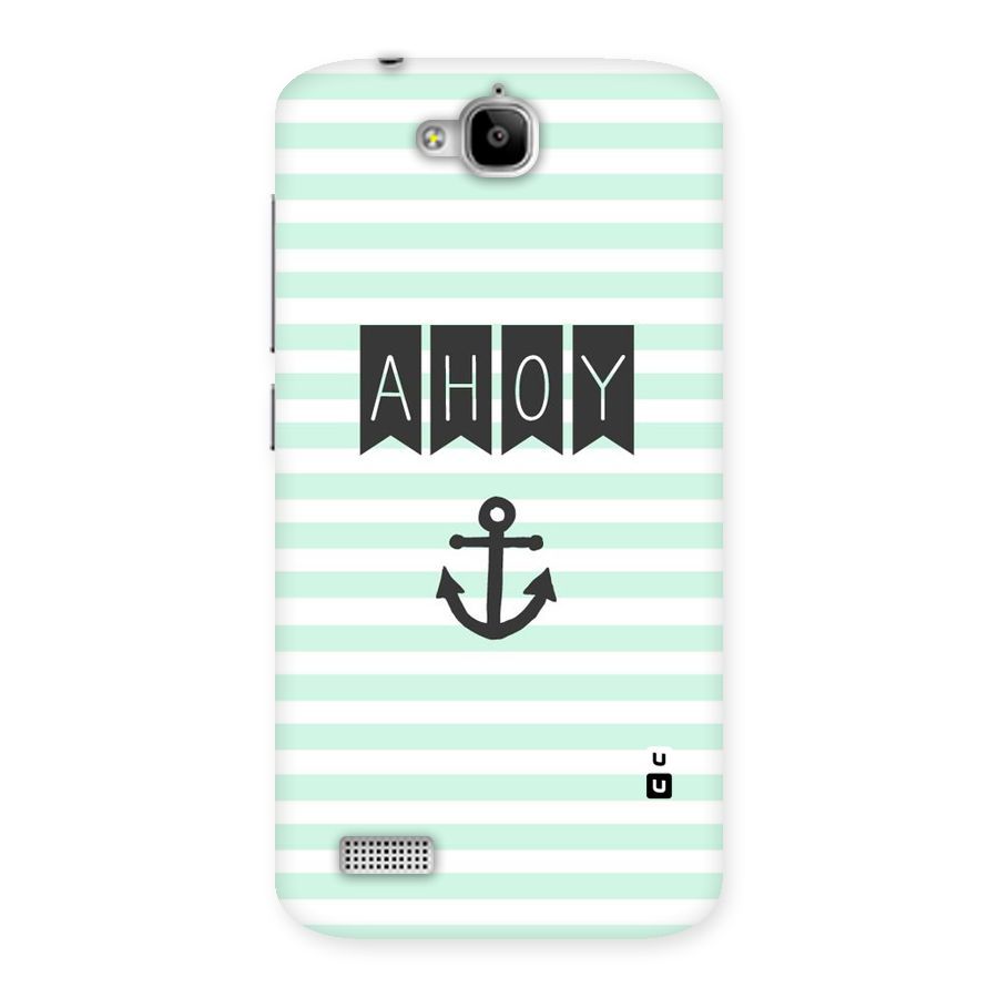 Ahoy Sailor Back Case for Honor Holly