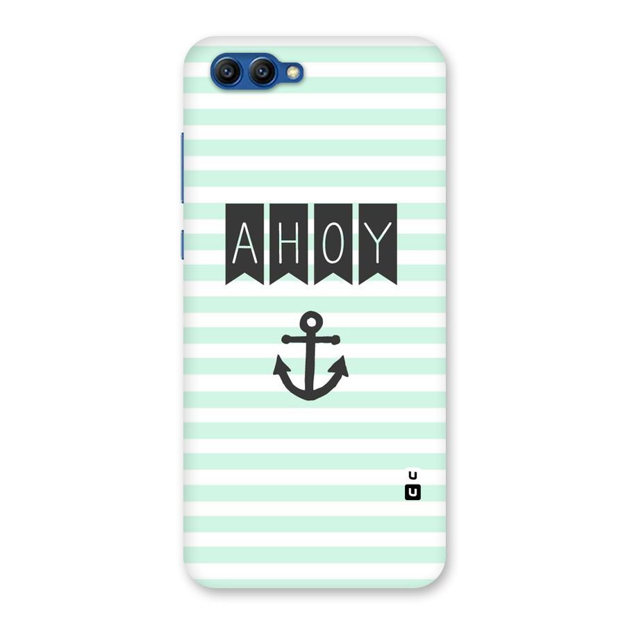 Ahoy Sailor Back Case for Honor View 10