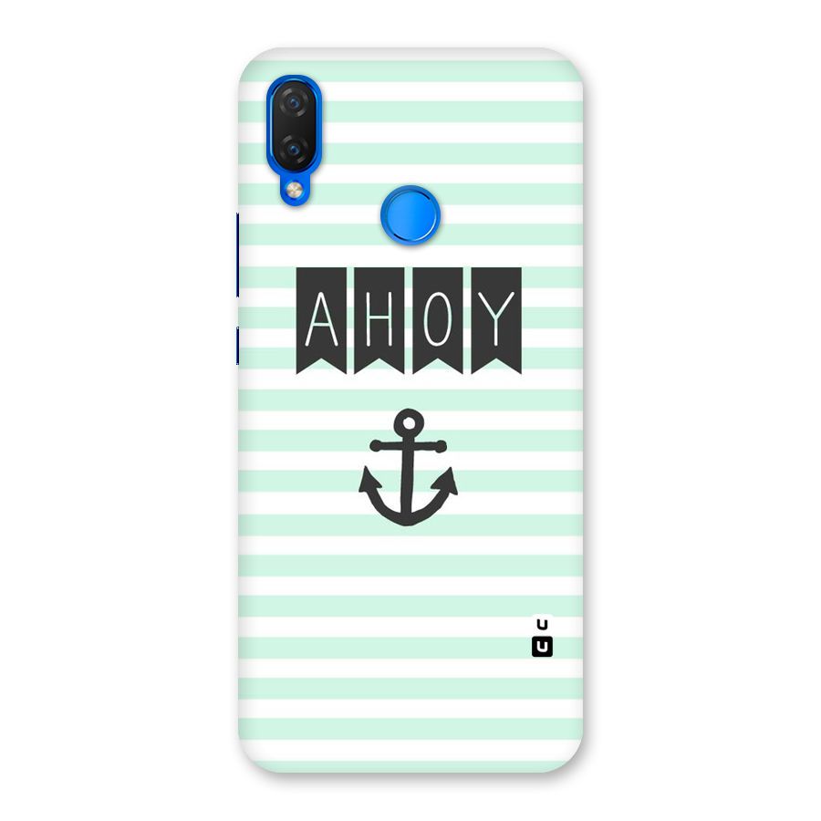 Ahoy Sailor Back Case for Huawei P Smart+