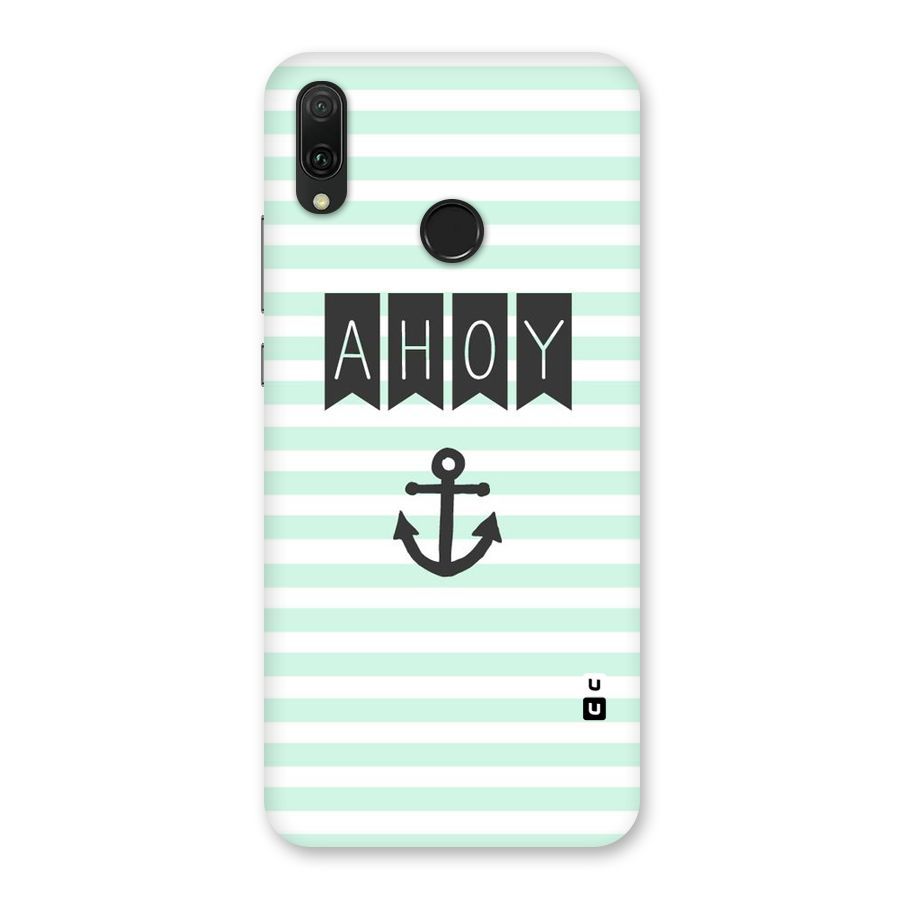 Ahoy Sailor Back Case for Huawei Y9 (2019)