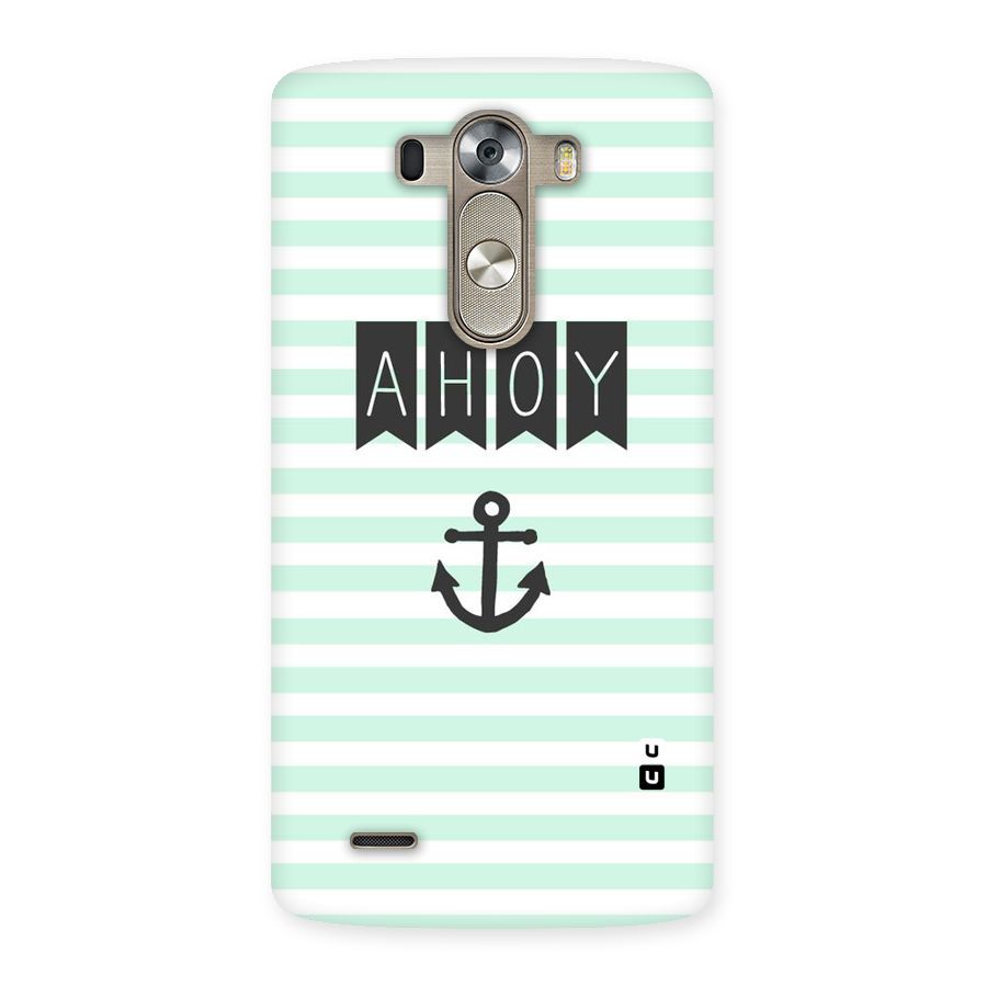 Ahoy Sailor Back Case for LG G3