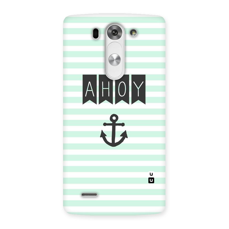 Ahoy Sailor Back Case for LG G3 Beat