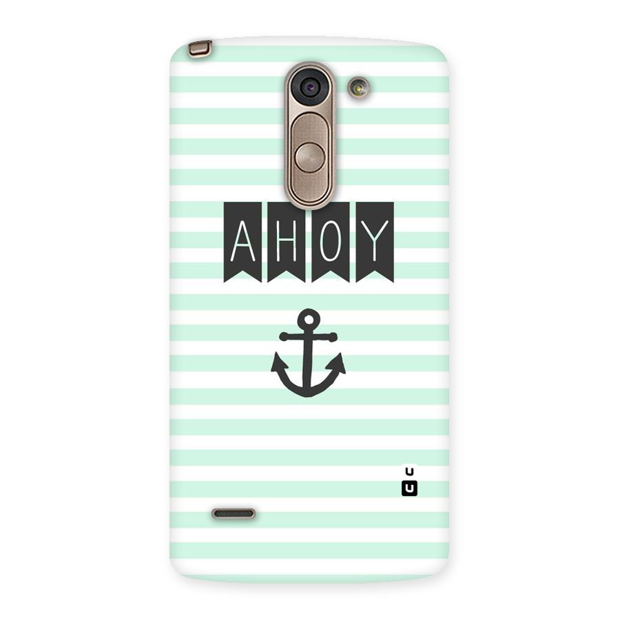Ahoy Sailor Back Case for LG G3 Stylus