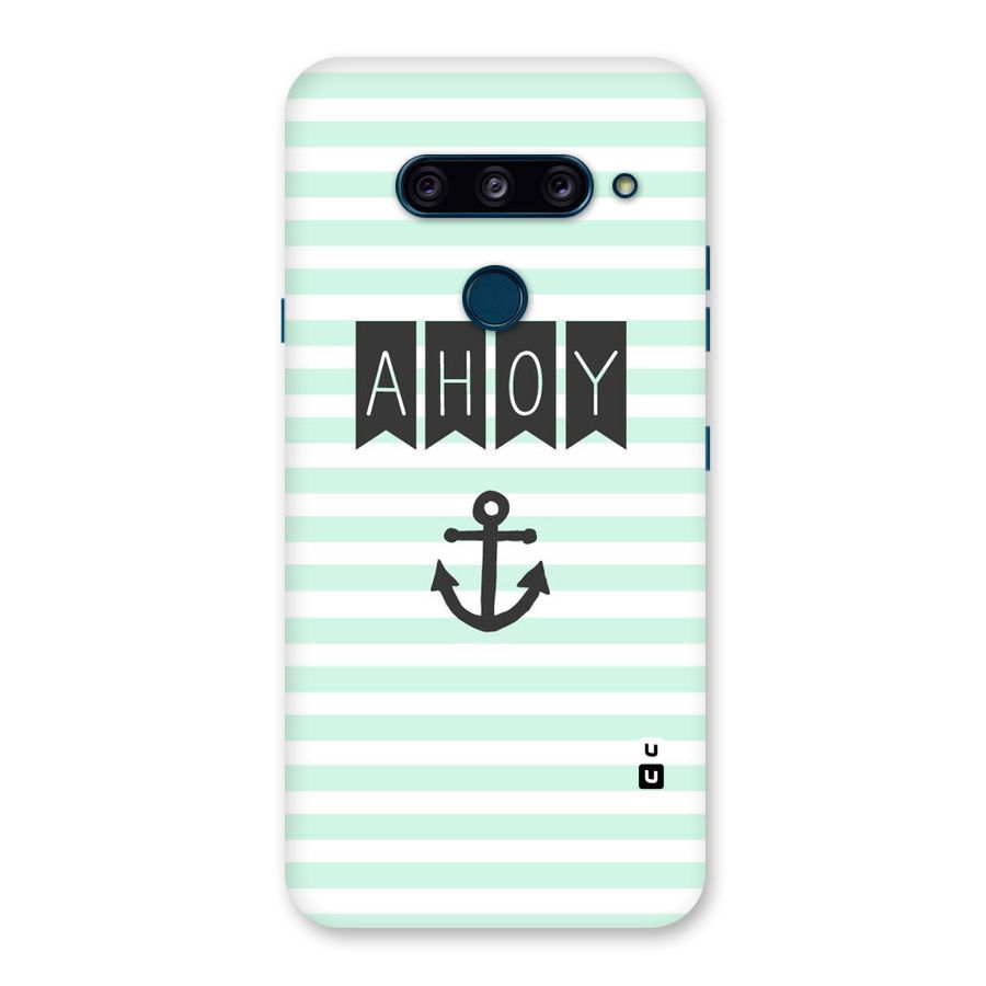 Ahoy Sailor Back Case for LG  V40 ThinQ