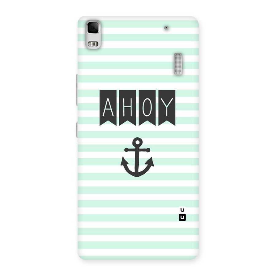 Ahoy Sailor Back Case for Lenovo A7000