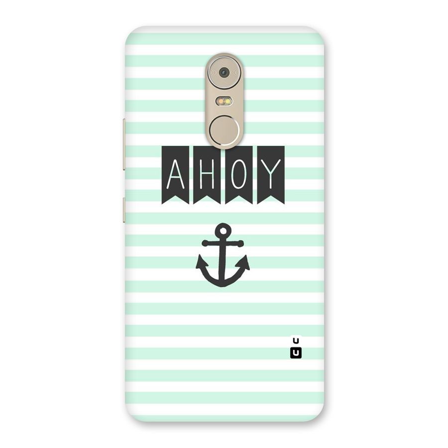 Ahoy Sailor Back Case for Lenovo K6 Note